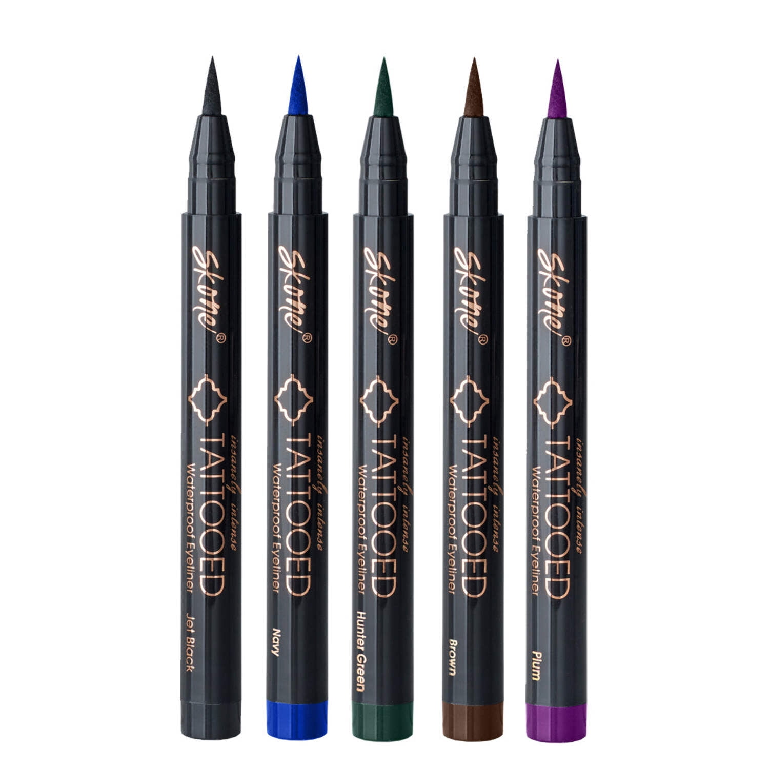 Skone Cosmetics - Insanely Intense Tattooed Eyeliner - Set of All 5 Colors
