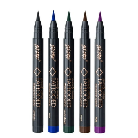 Skone Cosmetics - Insanely Intense Tattooed Eyeliner - Set of All 5 Colors