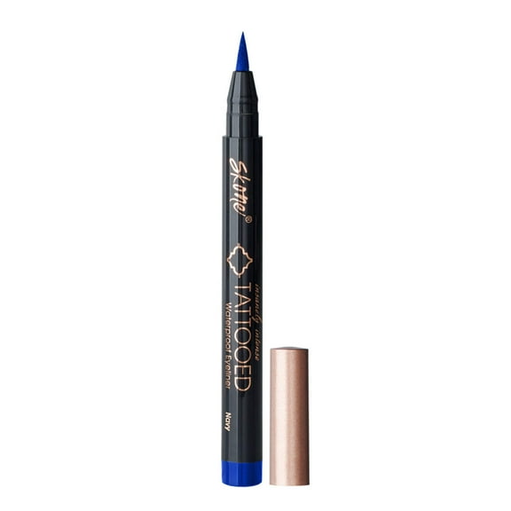 Skone Cosmetics Insanely Intense Tattooed Waterproof Liquid Eyeliner Smudge Proof Navy 0.07oz