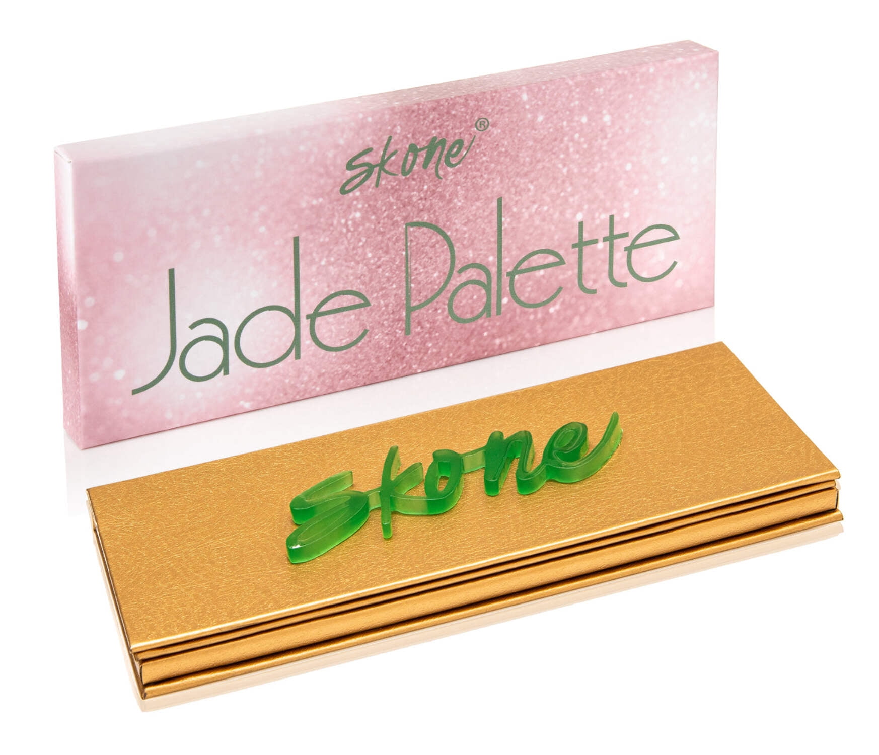 Skone Cosmetics Jade Eyeshadow Palette, Luxury Eyeshadow Palette