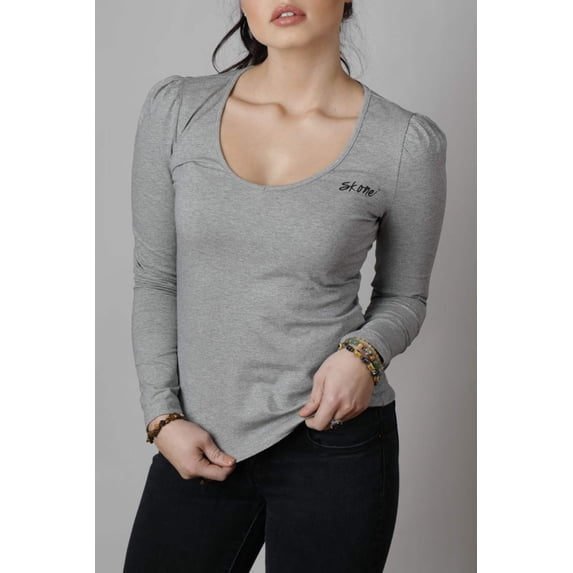 Skone Cosmetics Long Sleeve U-Neck
