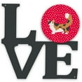 thumbnail image 1 of Skookum Cat Love Metal Wall Artwork LOVE, 1 of 2