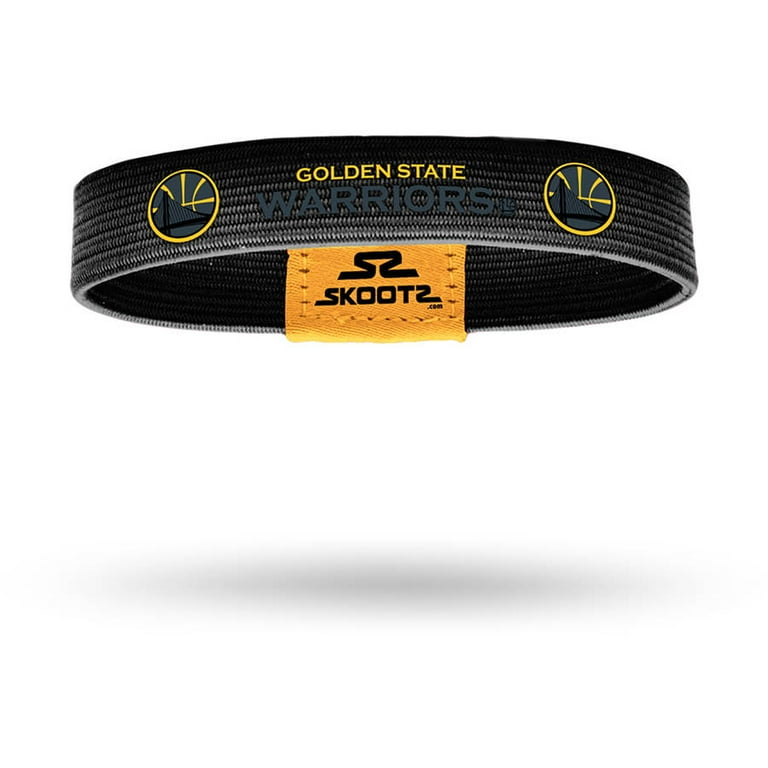 Golden state warriors rubber bracelet on sale