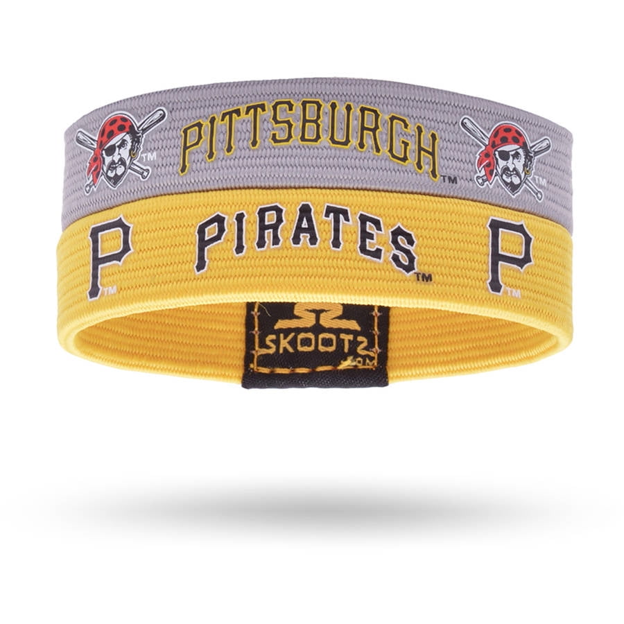 SkootZ Wristband, Pittsburgh Pirates, Pack of 2 