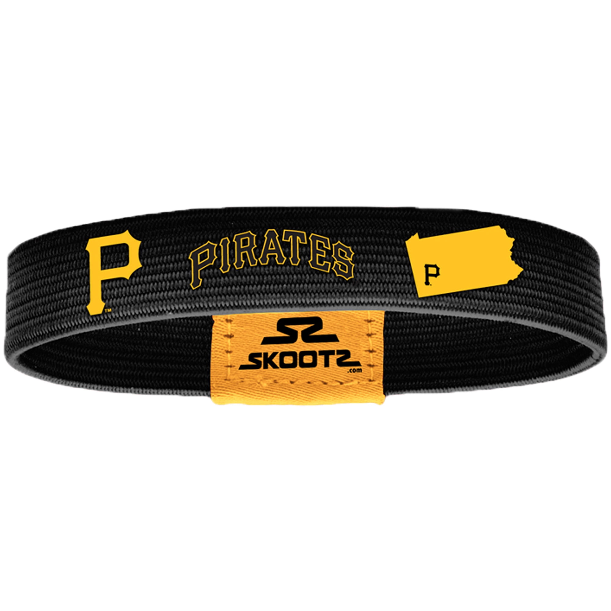SkootZ Wristband, Pittsburgh Pirates, Pack of 2 