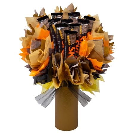 Skor Chocolate Bouquet | Gift for Toffee Lovers | Sweets for Your Sweet | Anniversary, Birthday, Thank You or Appreciation Gift