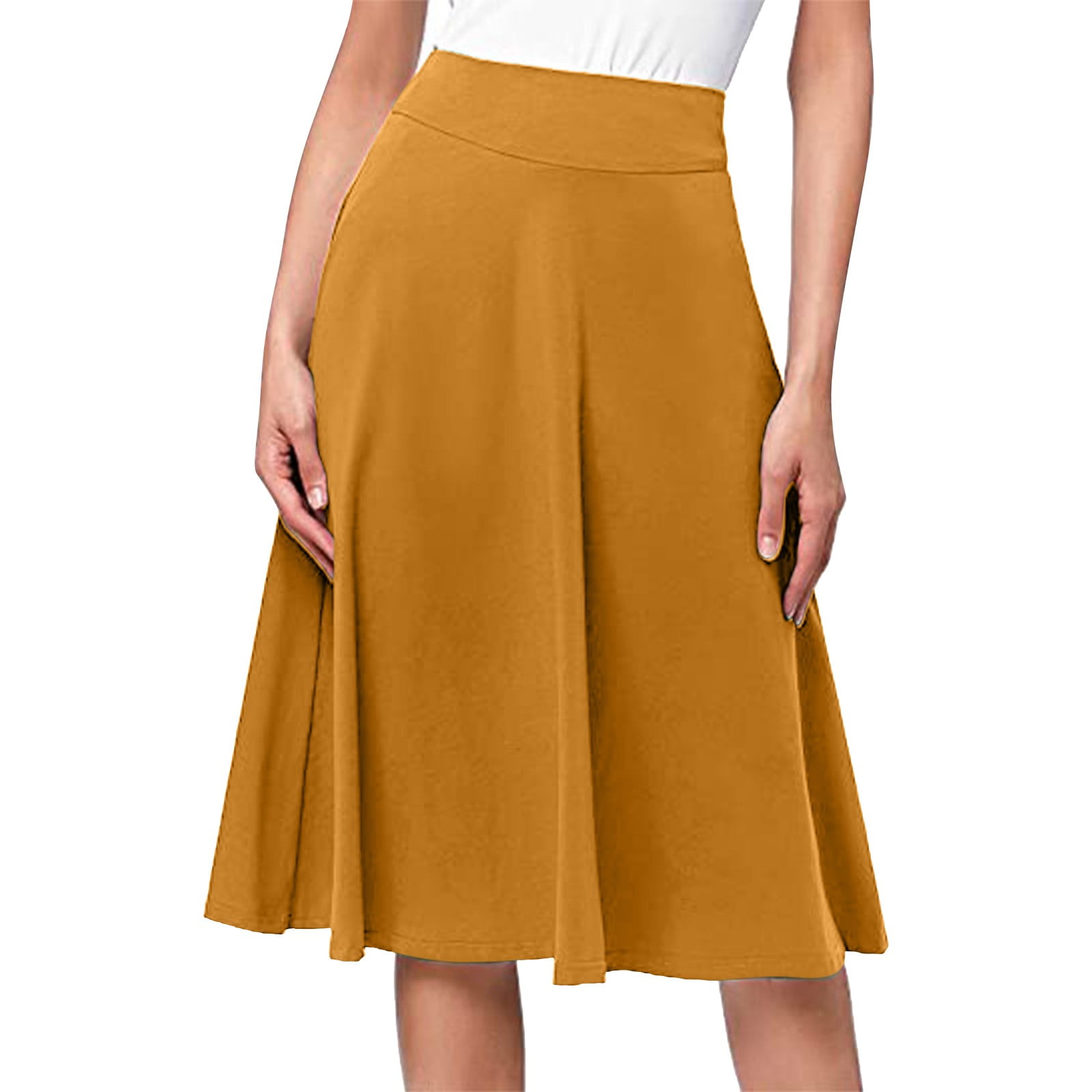Knee length skirts size gridline 22
