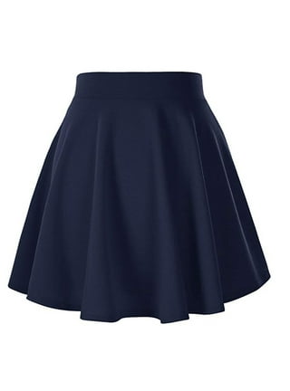 Navy blue skirt juniors best sale