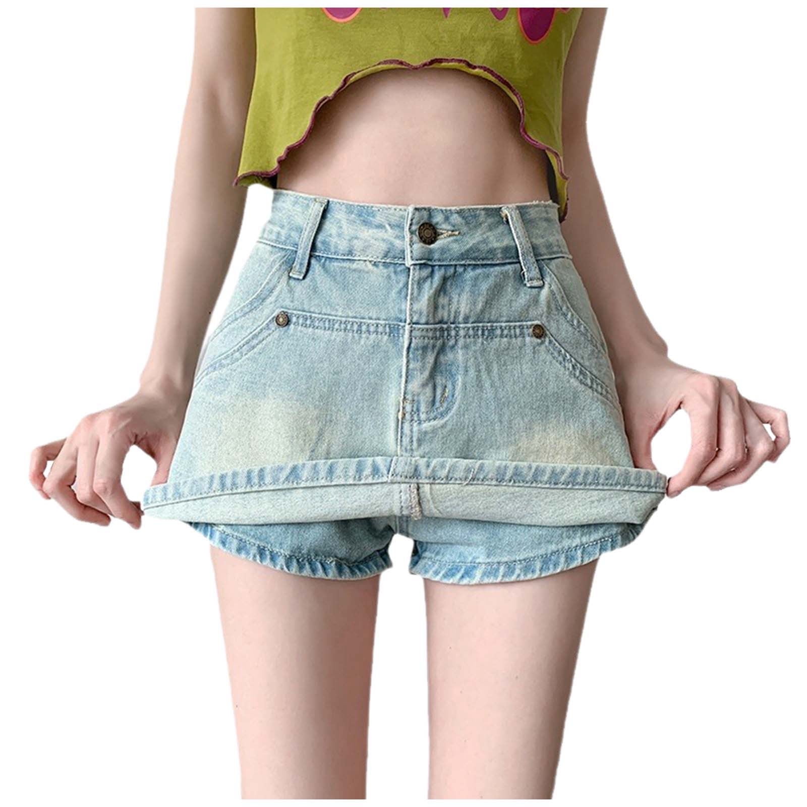 Skorts for Woman, Athletic Skirts Women, High Waisted Denim Shorts For ...