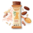 thumbnail image 1 of Skout Organic Peanut Butter Plant-Based Protein Bars - 12 Pack, 1 of 8