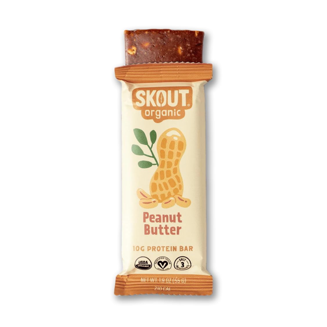 Skout Organic PlantBased Protein MMF7 Bars Peanut Butter (12 Pack