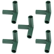 Skpblutn Gardening Supplies 5Pcs Plastic Plant Awning Joints Connector Frame Greenhouse Bracket Parts Garden Tools C