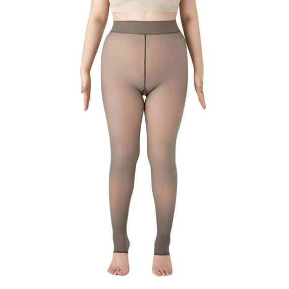 Skpblutn High Waist Tights Stockings For Women 80G Size Of Through Plus Pairs Bottoming Meat Without Velvet Comfortable Pantyhose Warm Pants F