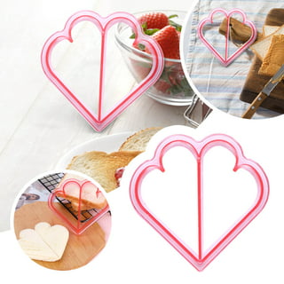 1pc Heart Shaped Sandwich Mold, Bread Mold For Toast, Rice Ball, Diy  Kitchen Baking Tool