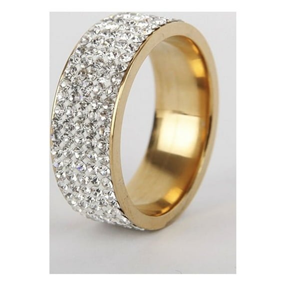 Skpblutn Rings for Women Colour Stainless Steel Geometry Jewelry Size 5-12 Ring Gifts Valentine's Day Gift for Girlfriend Boyfriend Wife Husband