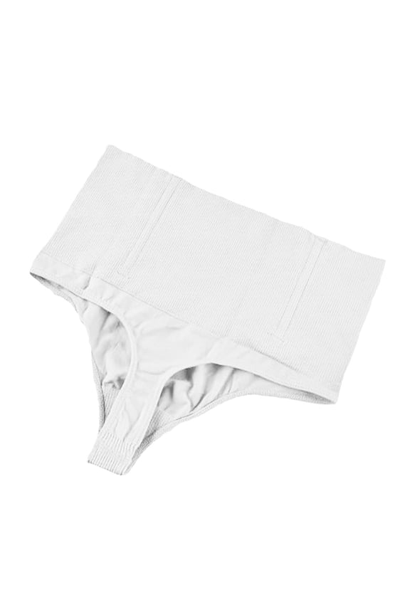 ! Skpblutn Seamless Underwear for Women Solid Color Belly Briefs Corset Waist Lift Hip Mid Waist Shapewear Thong Sexy Women's Bikini Underwear