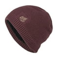 thumbnail image 1 of Skpblutn Sun Hat Men Women Winter Down Headgear Solid Color Pile Casual Earmuffs Hat Caps Red, 1 of 4