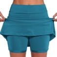thumbnail image 1 of Skpblutn Tennis Skirts for Women Pleated for with Pockets High Waisted Athletic Golf Skorts for Workout M Green, 1 of 6