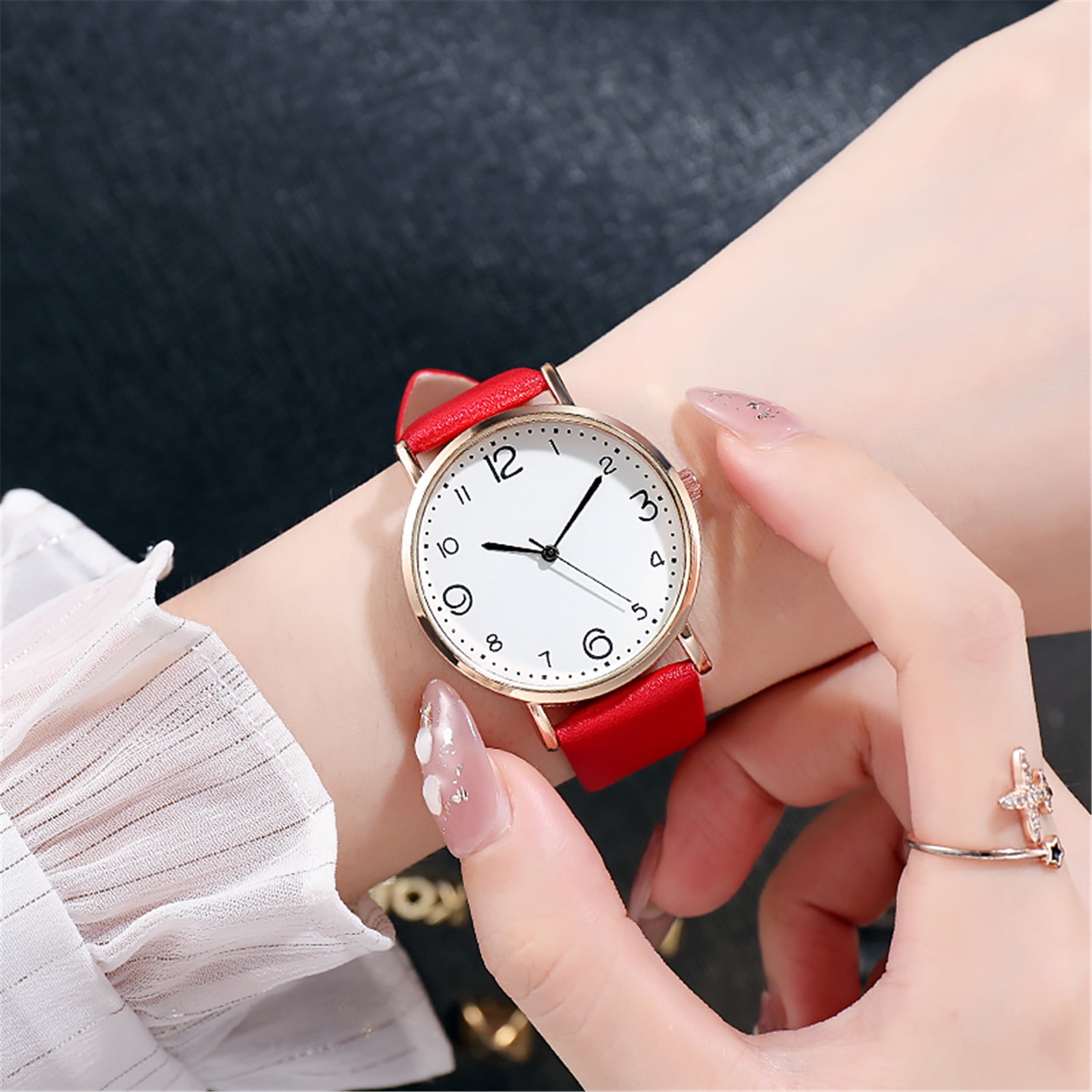 Buy Ring Watch for Women, Finger Watch for Men, Analog Quartz Watch,  Elastic Watch Belt Ring Watch, Gift for Husband and Wife, Boyfriend and  Girlfriend Online at desertcartINDIA