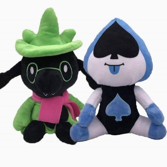 Skpitin 2Pcs Anime Lancer Ralsei Asriel Frisk Chara Toriel Alien Plush Temmie Papyrus 10-13 Inches New
