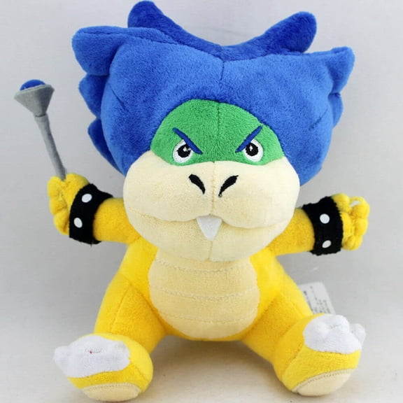 Skpitin 7 Inches Morton Jr Ludwig Roy Koopa Plush Koopalings Stuffed Doll Animals Figure Soft Anime Collection New (Ludwig)