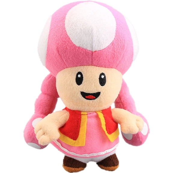 Skpitin Anime Captain Toadette Toad Stuffed Plush Doll Soft New (1Pcs 8 Incheses)