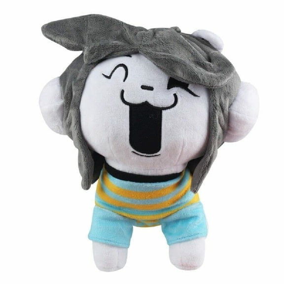 Skpitin Anime Lancer Ralsei Asriel Frisk Chara Toriel Alien Plush Temmie Papyrus New (Temmie 10 Incheses)
