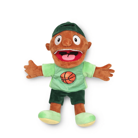 Skpitin Jeaf-f Puppet Plush Doll,Jeaf-f Joseph Junior Cody Hand Puppet Plush Soft Doll for Kids (Green)