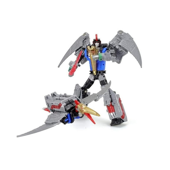 Skpitin Transformer Toys Deformation Dinoking Volcanicus Grimlock Slag Sludge Snarl Swoop Slash Dinobots Combiner 5 in 1 KO Action Figure Model(Color : Swoop)