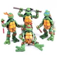 thumbnail image 1 of Skpitin Turtles 4 models 1 Set of 7 " PVC Action Figure for Fans(Coloured Turban Version), 1 of 2