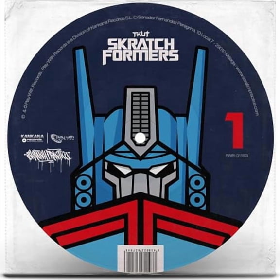 DJ T-Kut Skratch Formers 1 (Vinyl Record) 7" Single Picture Disc