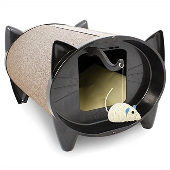 SkratchKabin Cat House in Oatmeal