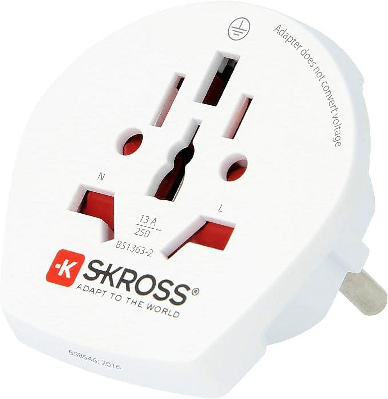 SKROSS Country Tavel Adapter White Europe