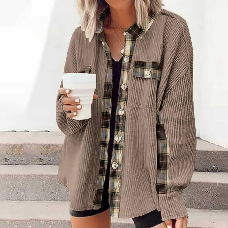 Lightweight shirt jacket womens sale