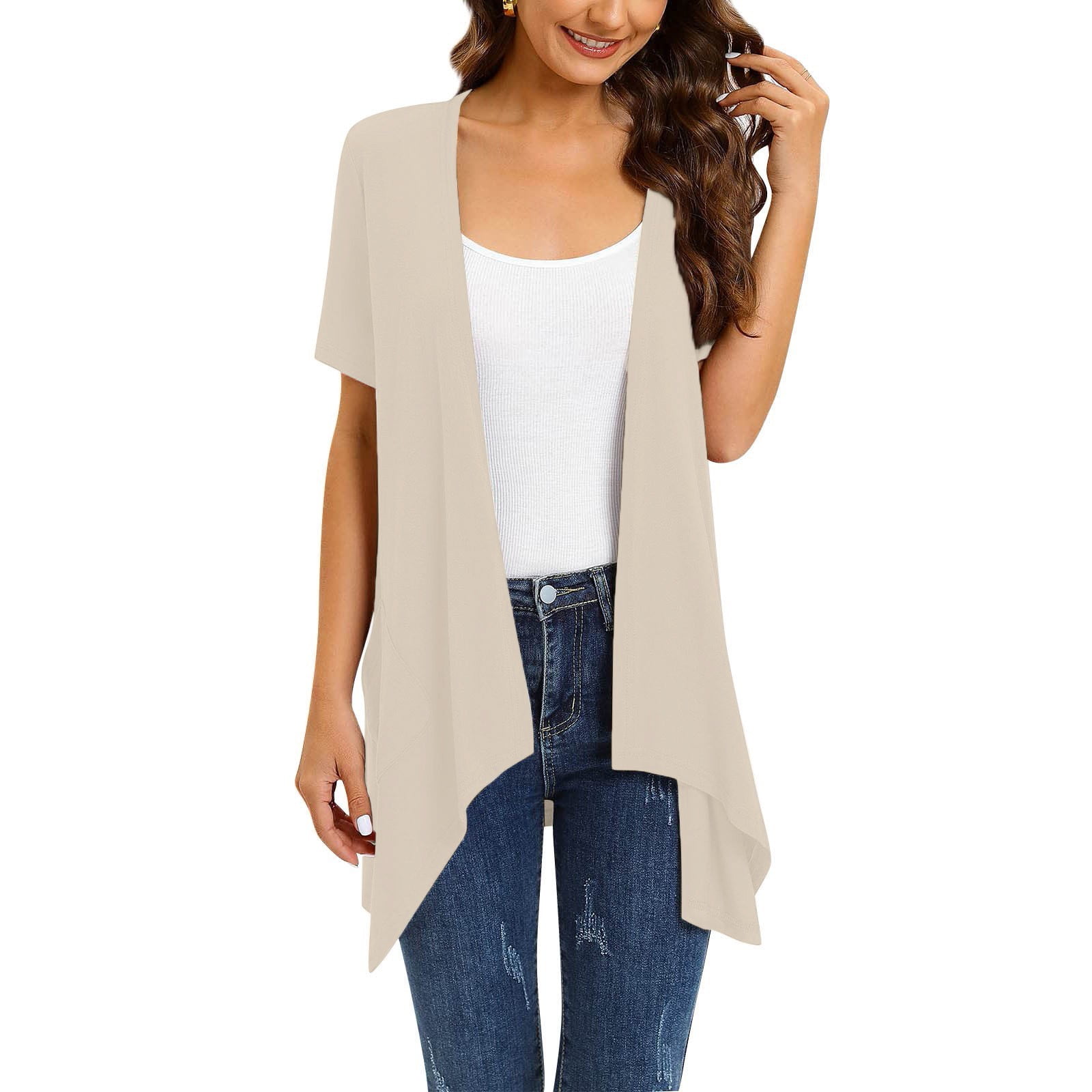 Plus size clearance cardigans with pockets