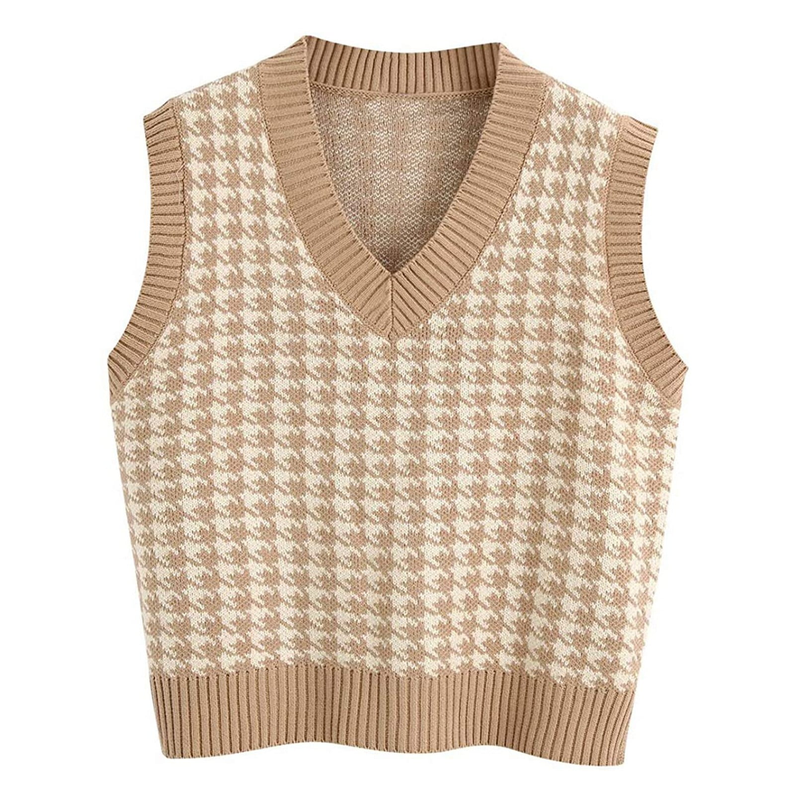 Sksloeg Argyle Sweater Vest Womens, Cable Knit Sleeveless Sksloeg Argyle Sweater Vest Womens, Cable Knit Sleeveless