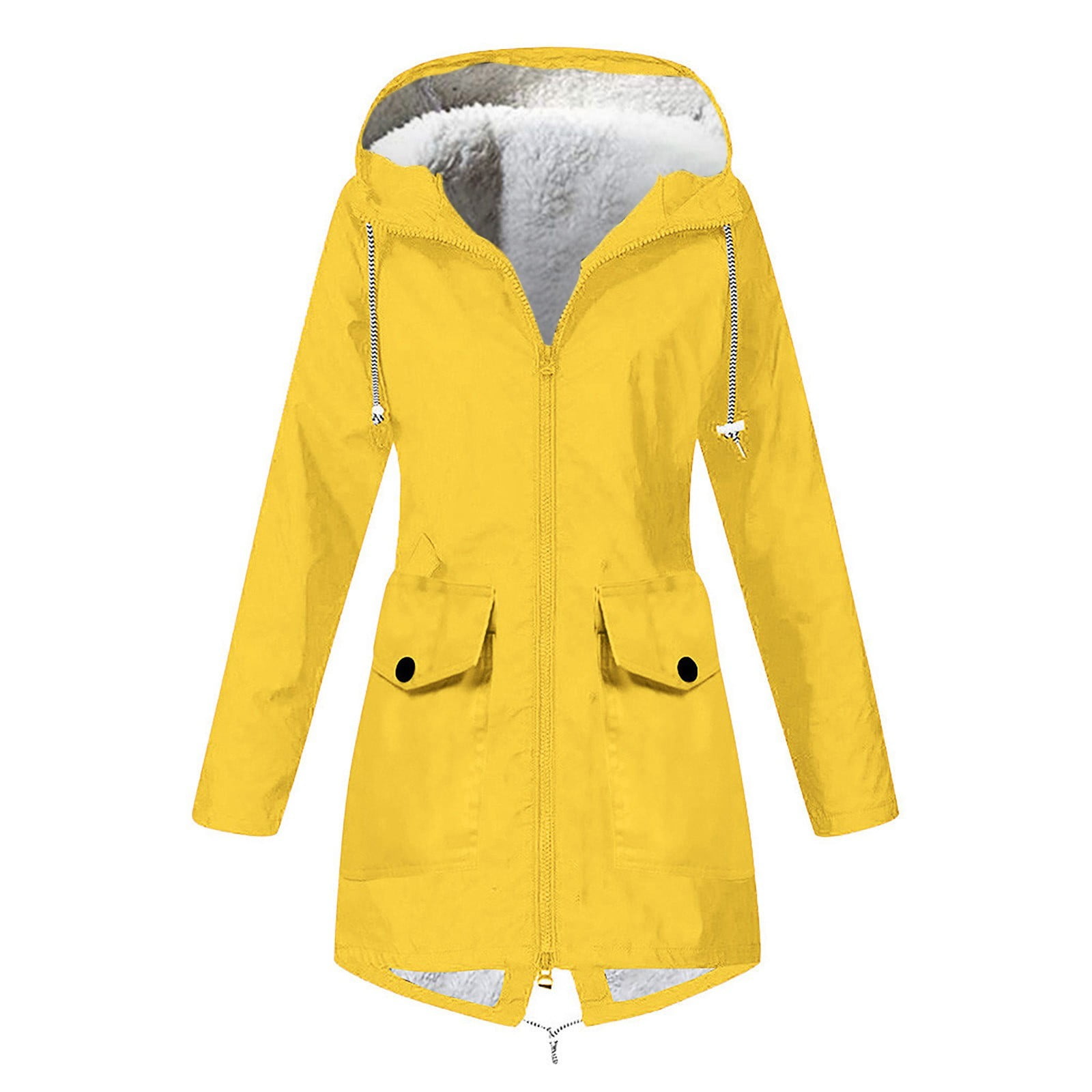 Winter Jacket For Women IN'VOLAND Women's Rain Jacket Waterproof