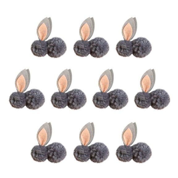 Sktrjpolfis 10pcs Easter Mini Bunny Plush Dolls, 1.9Iin Cute Stuffed Rabbit, for Easter Party