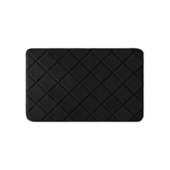 Sktrjpolfis 16x24 Inch Velvet Rug Water Absorbent Non Slip Rubber Back Machine Washable Mat for Bathroom Kitchen Living Room