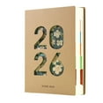 thumbnail image 1 of Sktrjpolfis 2026 Schedule Planner, A5 Size, 200 Sheets Paper, Coil Binding, Faux Leather Cover, 5 Colors, for Daily Work School Home Planning, 1 of 5