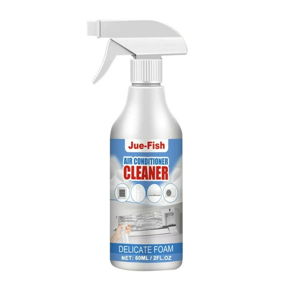 Sktrjpolfis Air Conditioner Coil Cleaner Foaming Spray, No-Disassembly, 60ml(2.03fl oz)