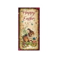thumbnail image 1 of Sktrjpolfis Easter Door Cover 35.43x70.92in Cartoon pattern Door Decoration for Wall Porch, 1 of 5