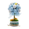 thumbnail image 1 of Sktrjpolfis Easter Egg Potted Table Decor 7.87x4.33in Pink Blue Foam Spotted Egg Flowerpot Ornament for Home Garden, 1 of 6