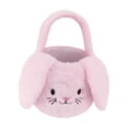 thumbnail image 1 of Sktrjpolfis Easter Plush Bunny Hand Basket Candy Gift Bag Easter Egg Storage Basket for Easter Home Party Decor, 1 of 5