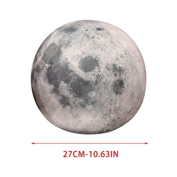 Sktrjpolfis Faux Solar System Planet Pillow, Realistic Planet Plush Toy, Soft Plush Fabri, for Bedroom Sofa