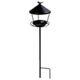 thumbnail image 1 of Sktrjpolfis Iron Ground Mounted Bird Feeder with Ring Stand, Outdoor Feeder for Garden Lawn Courtyard Decoration, 1 of 6