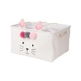 thumbnail image 1 of Sktrjpolfis Non Woven Clothes Storage Bag Bunny Face Fabric Organizer for Wardrobe Underwear Storage, 1 of 5