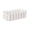 thumbnail image 1 of Sktrjpolfis Plastic Fence Style Planter Artificial Flower Succulent Pot for Home Balcony, 1 of 5