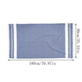 thumbnail image 1 of Sktrjpolfis Turkish Beach Towel, 35.43x70.87 Inch, Sand Free Quick Dry Lightweight, Flat Weave Towel for Pool Travel Camping, 1 of 4