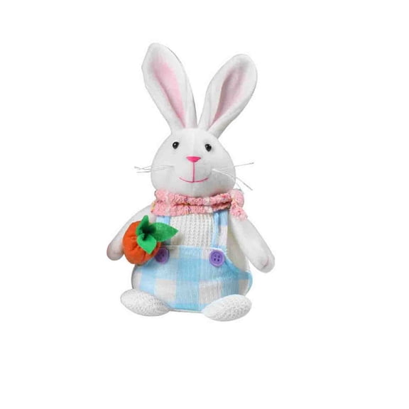 Sktrpolifis Easter Standing Bunny Decoration, Plastic Glowing Boby, for Home Office Easter Decor